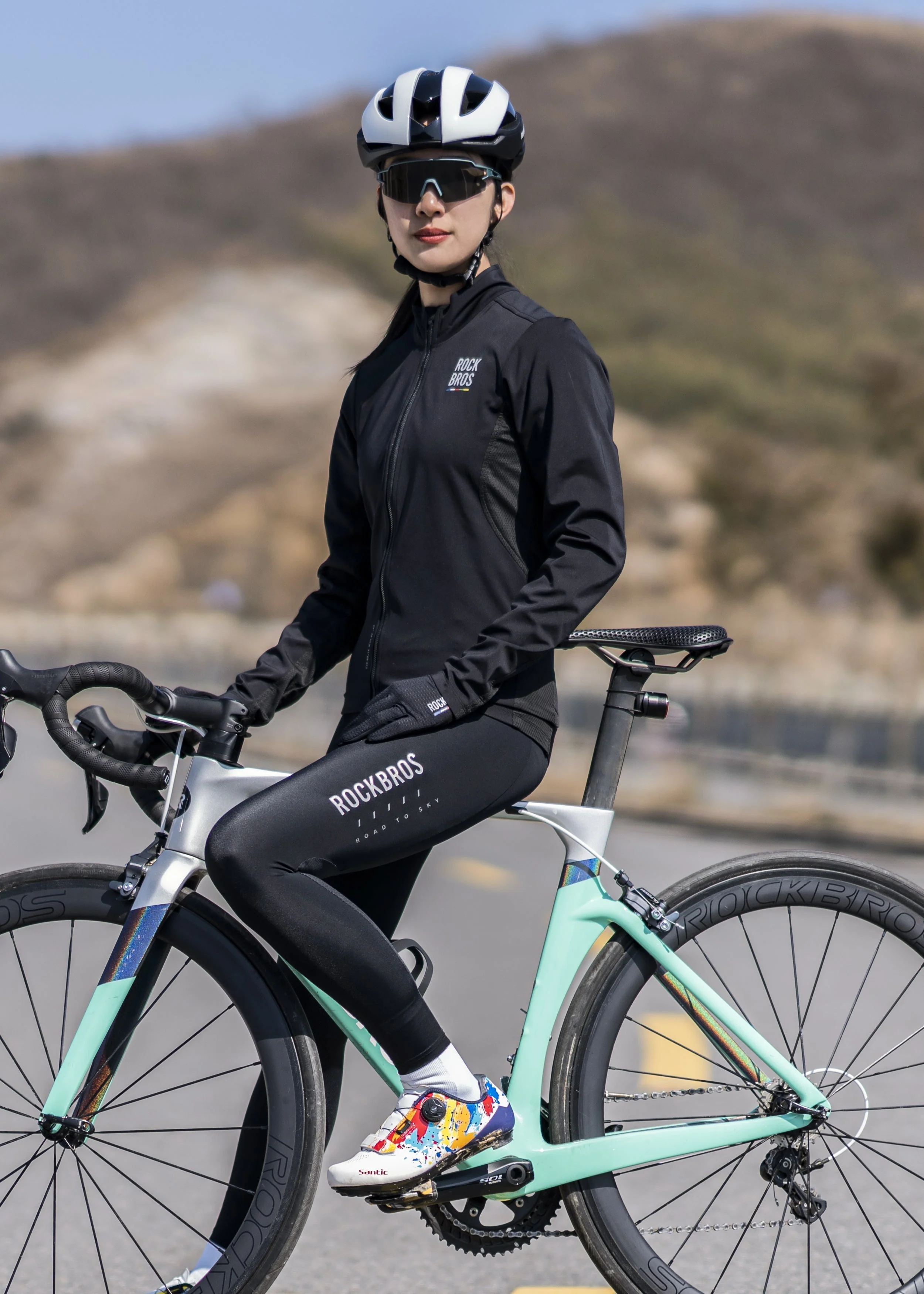 ROAD-TO-SKY Women's Cycling Trousers - Image 11