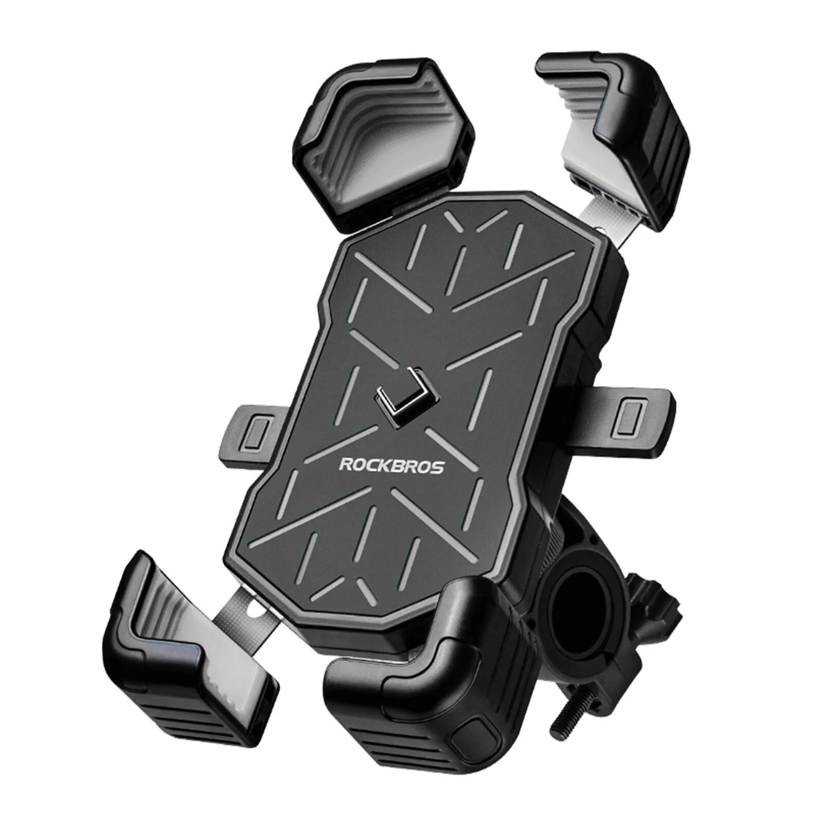 ROCKBROS Bike Phone Holder Mount Clamp 360 Rotatable Motorcycle Mount - Image 3