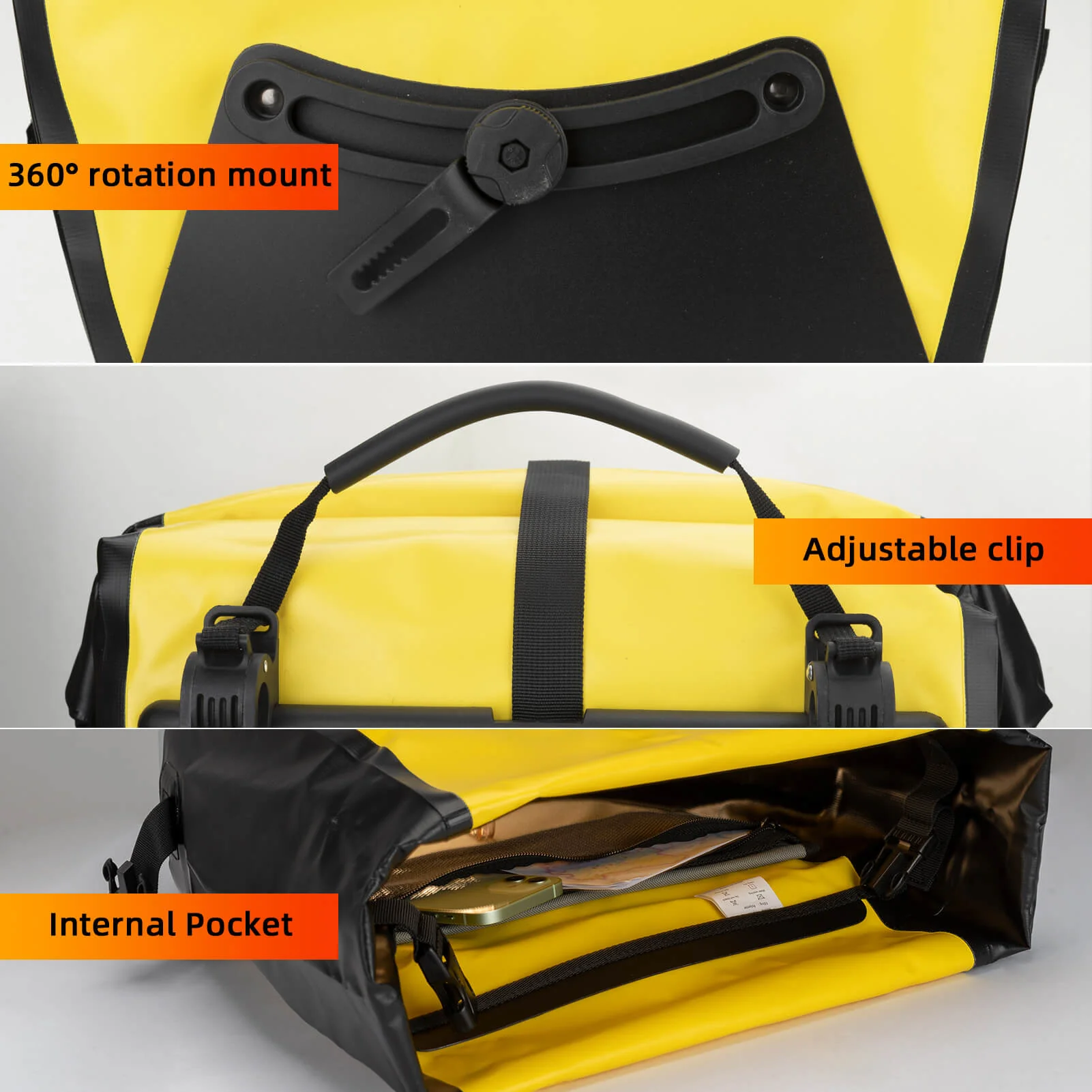 Fully Waterproof Bike Pannier Large Capacity - Image 30