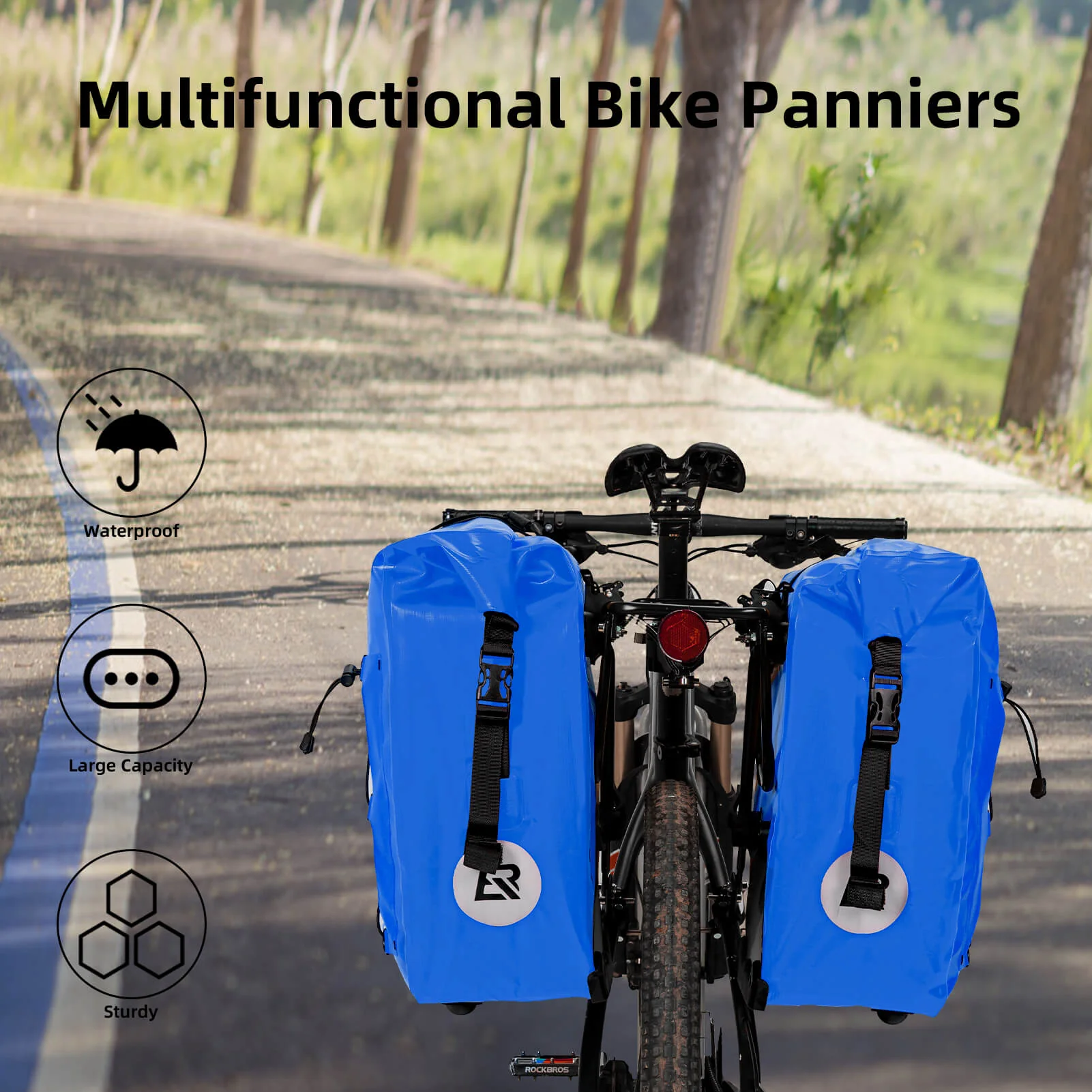 Fully Waterproof Bike Pannier Large Capacity - Image 39