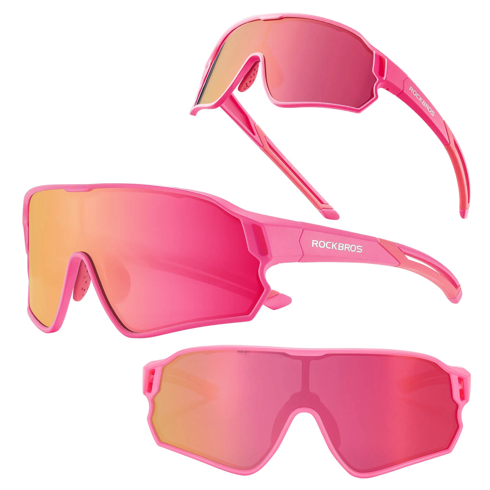 ROCKBROS Kids Polarized Cycling Sunglasses UV400 Bike Glasses - Image 11