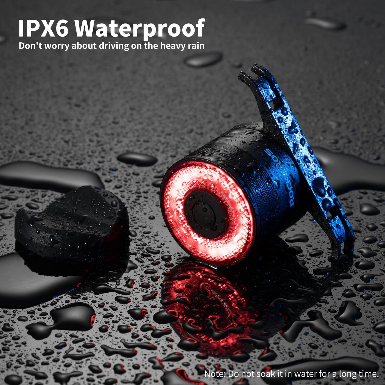 ROCKBROS Q3 Bike Tail Light Intelligent Light Sensor - Image 5