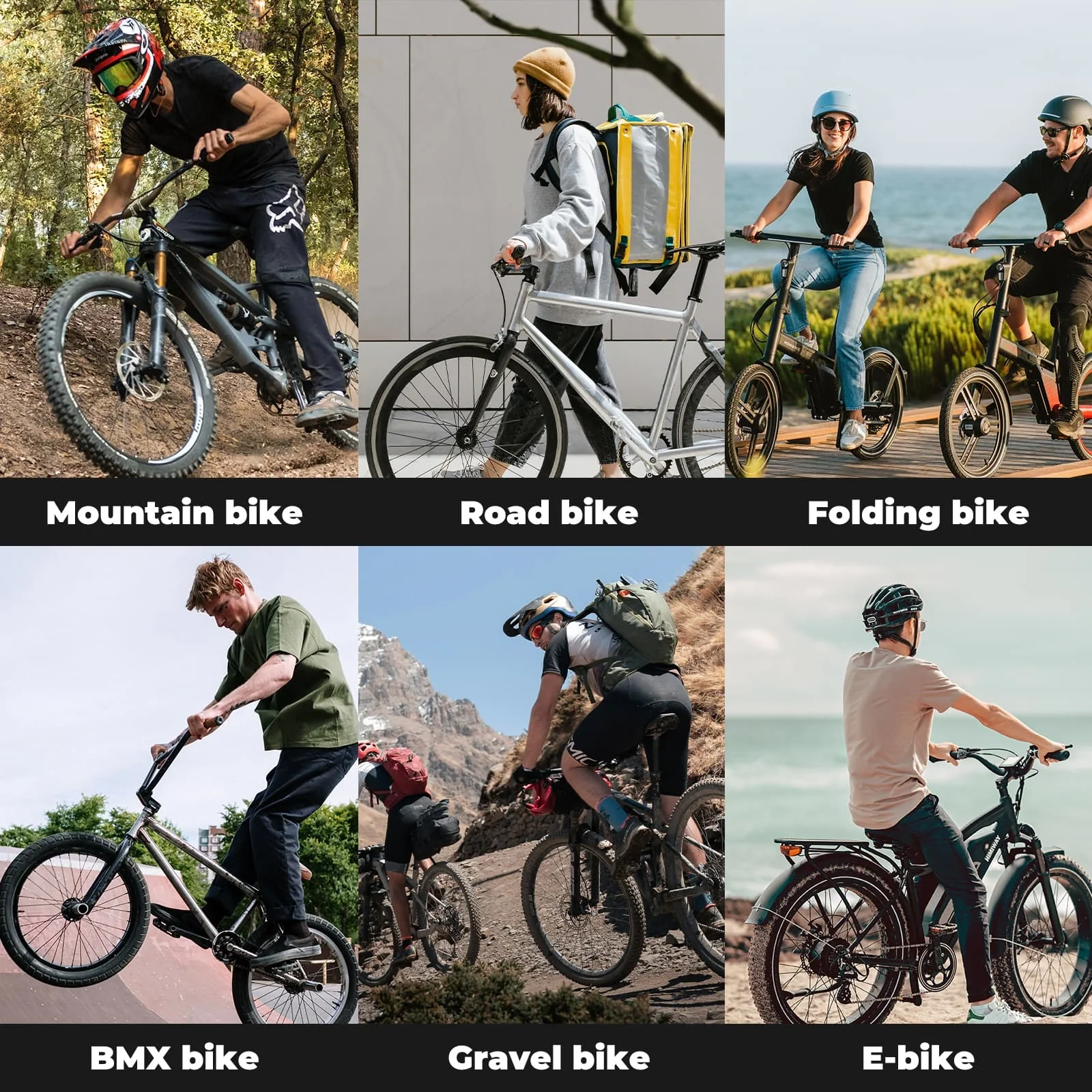 Shock-Absorbing Gel Bike Grips - Image 7