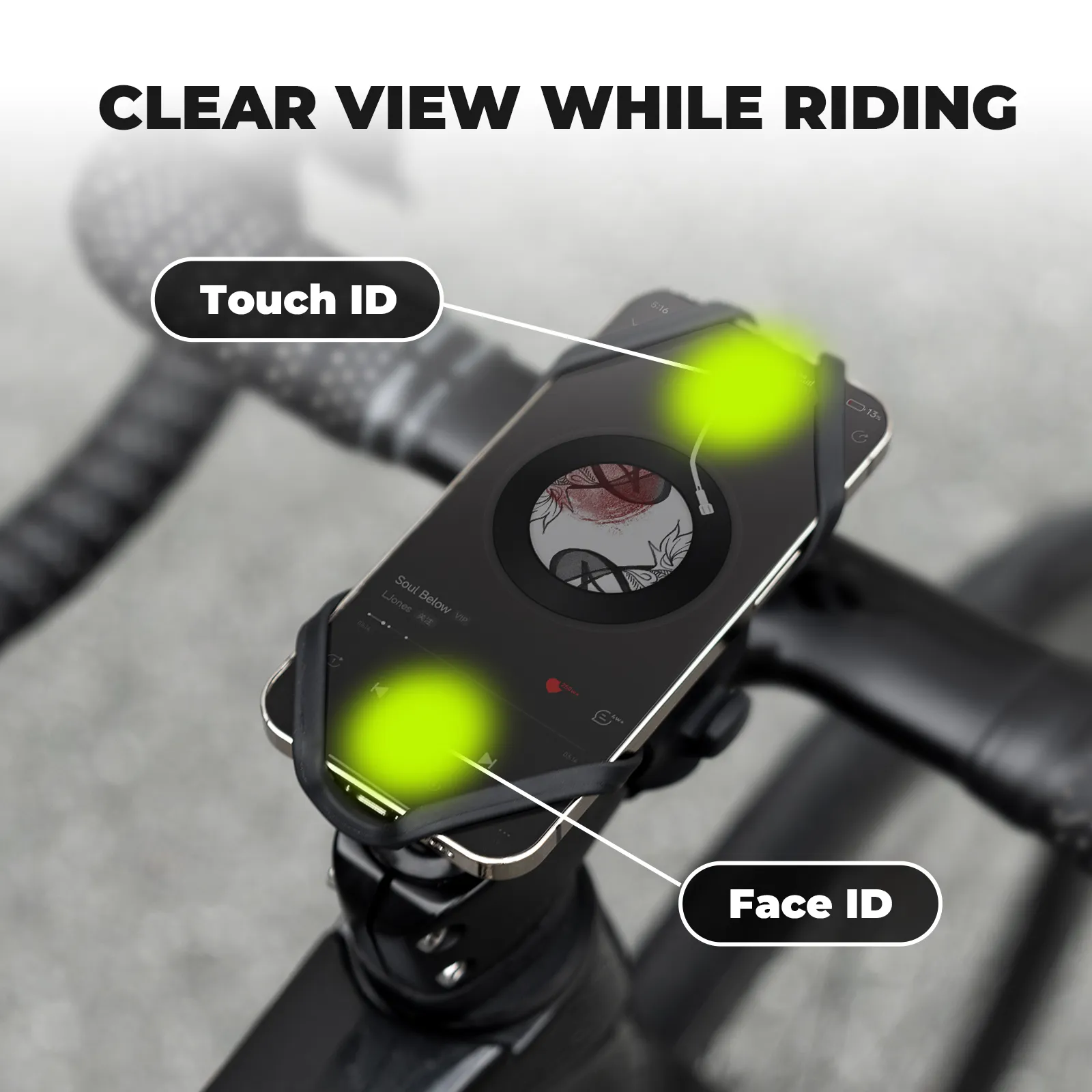 Silicone Bike Phone Mount - Image 3