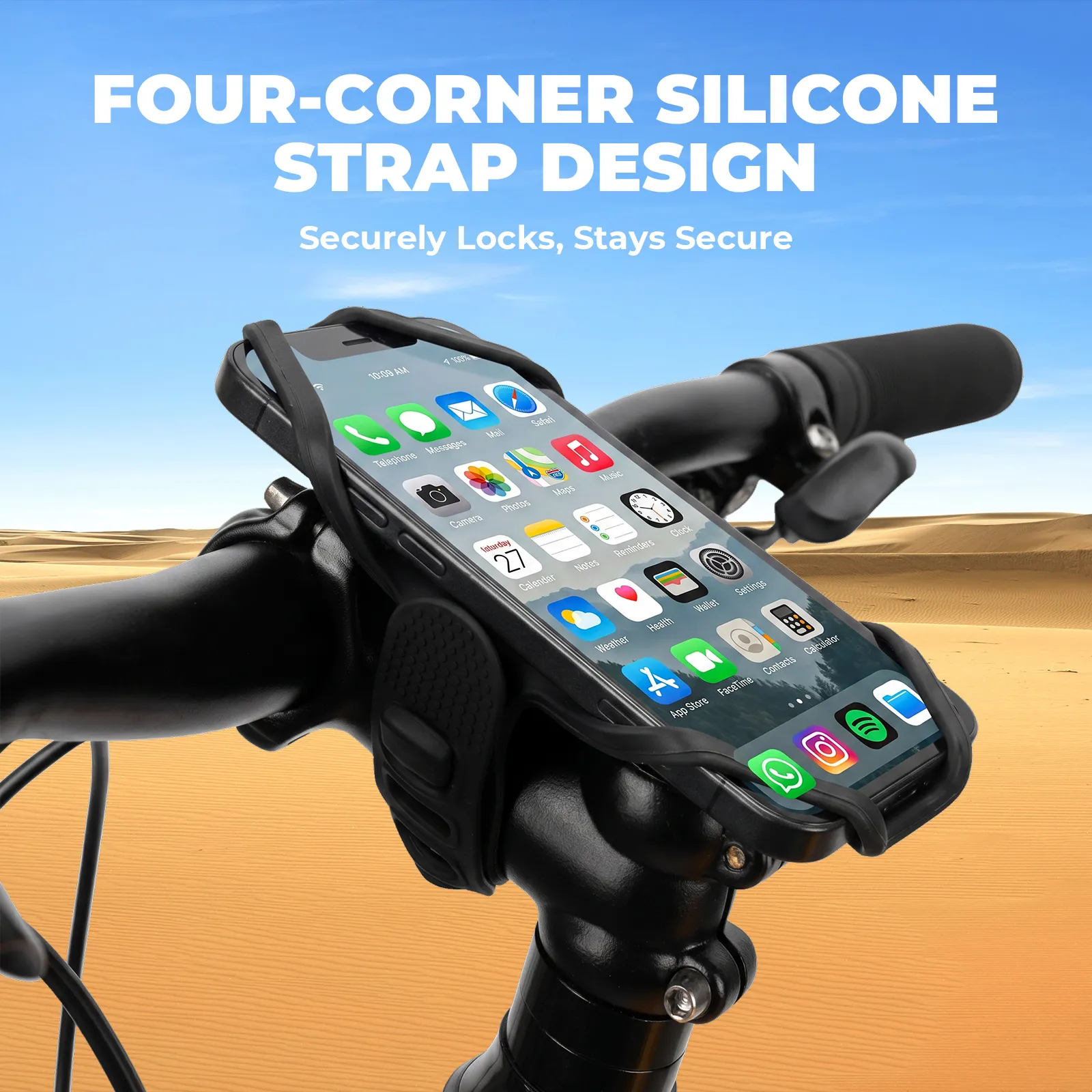 Silicone Bike Phone Mount - Image 5