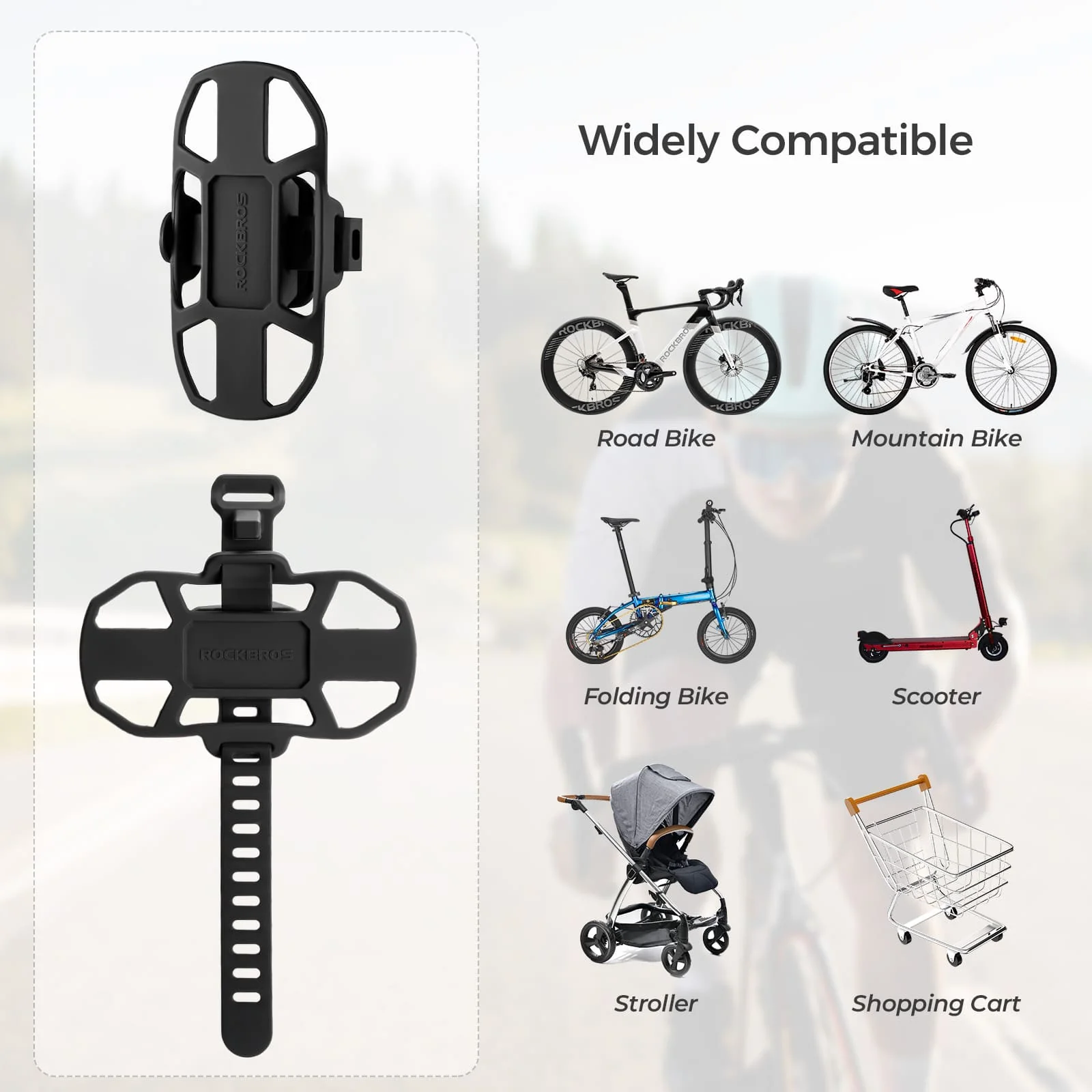 Anti-Slip Silicone Bike Phone Mount - Image 8