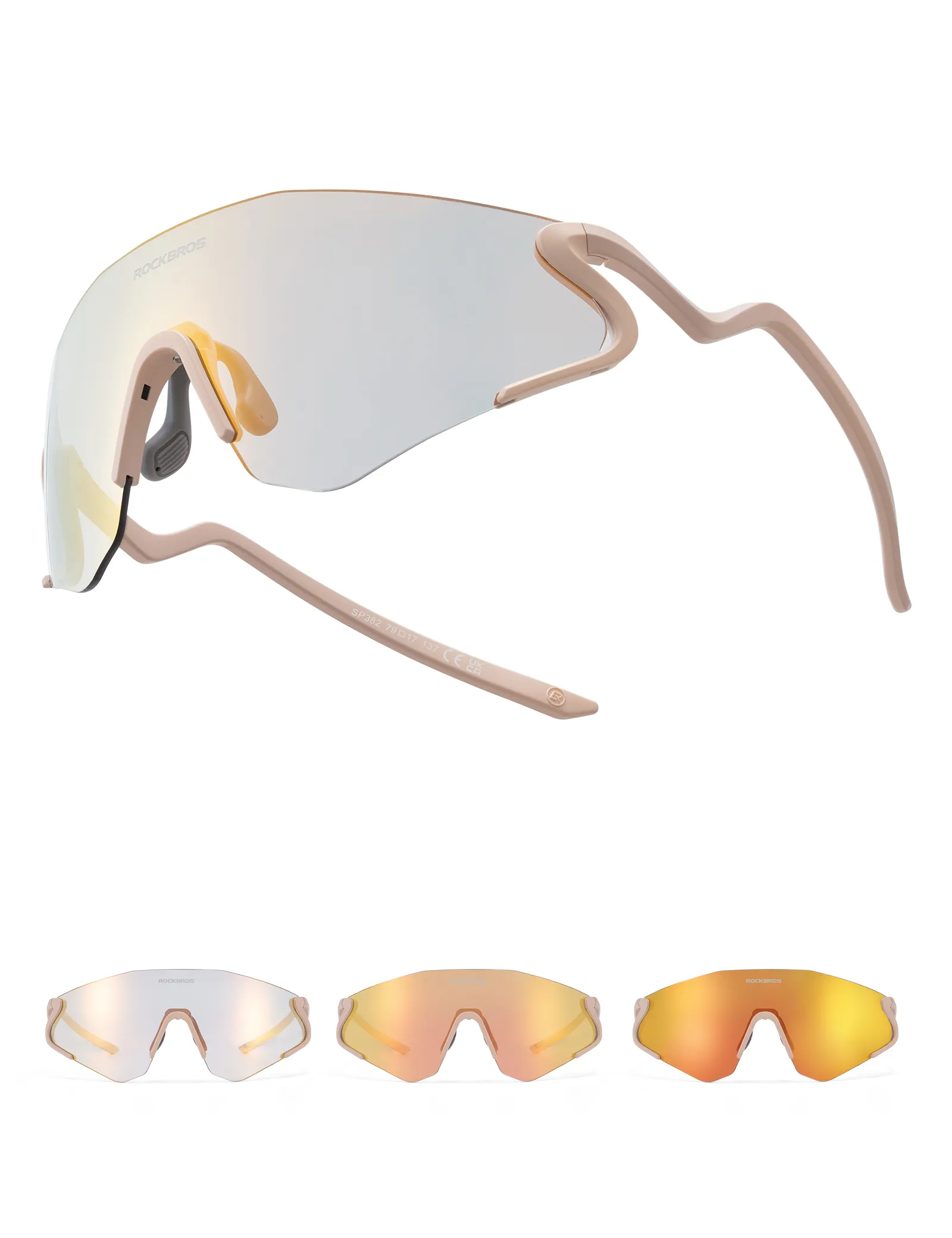 SP382 Photochromic Cycling Sunglasses - Image 2