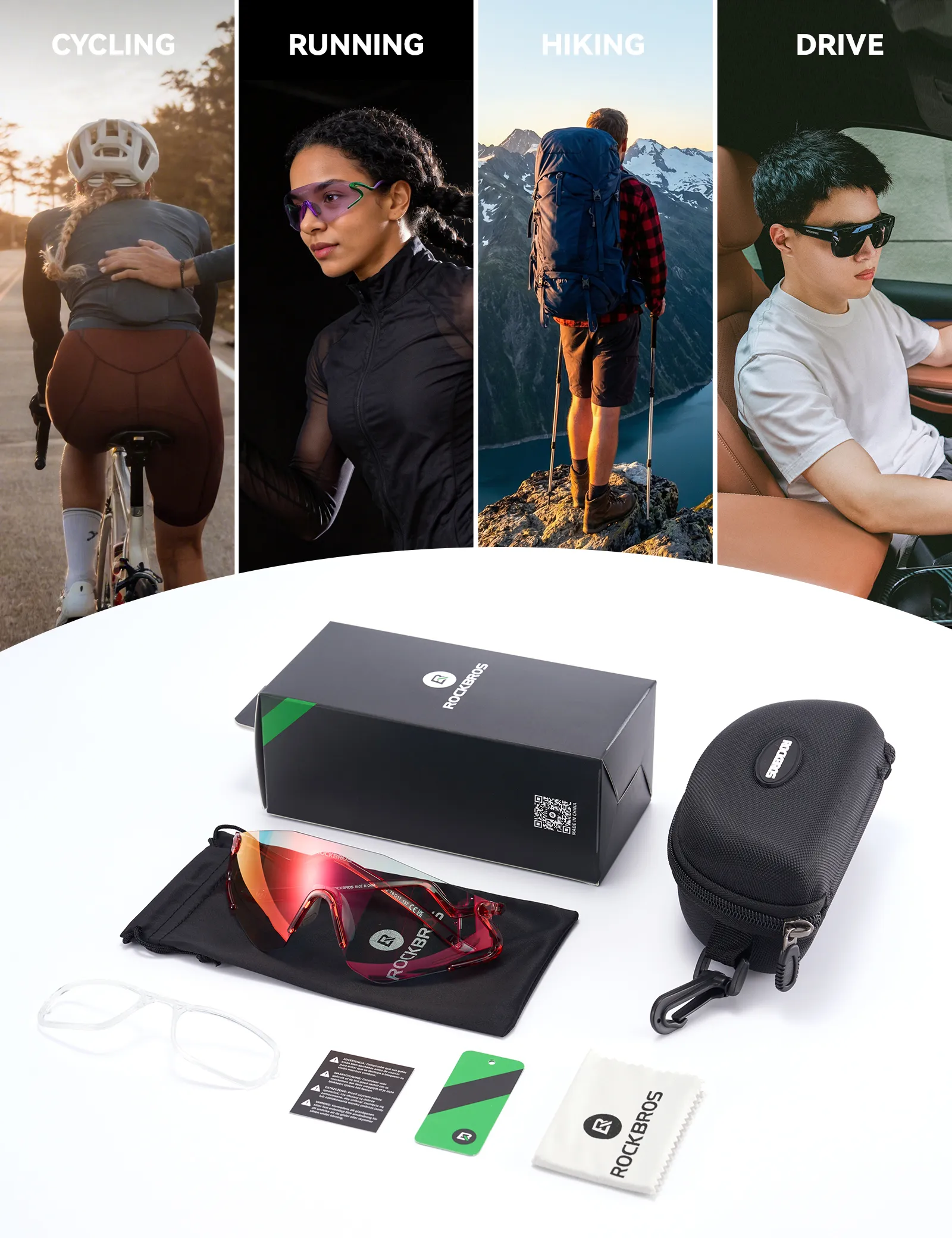 SP382 Photochromic Cycling Sunglasses - Image 25