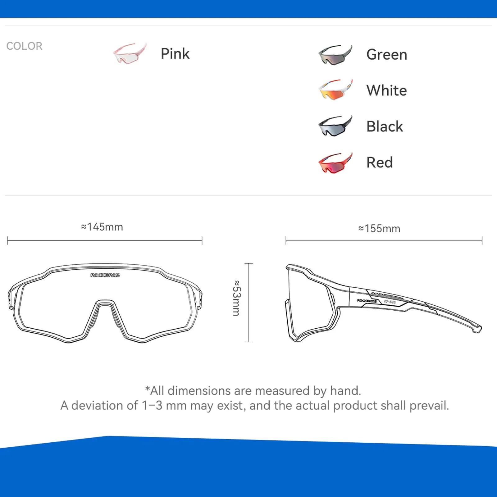 SP383 Kids Photochromic Cycling Sunglasses - Image 3