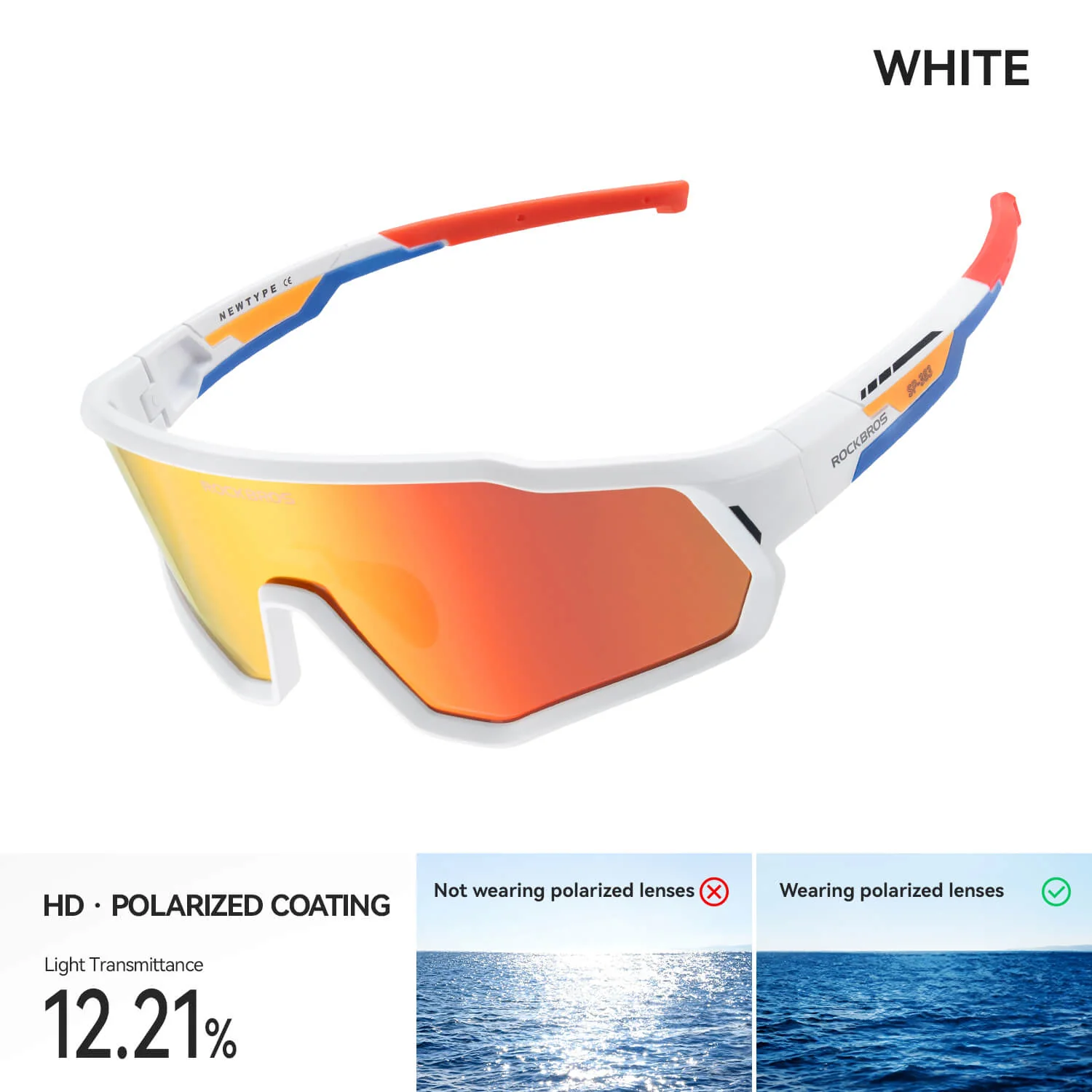 SP383 Kids Polarized Cycling Sunglasses - Image 6