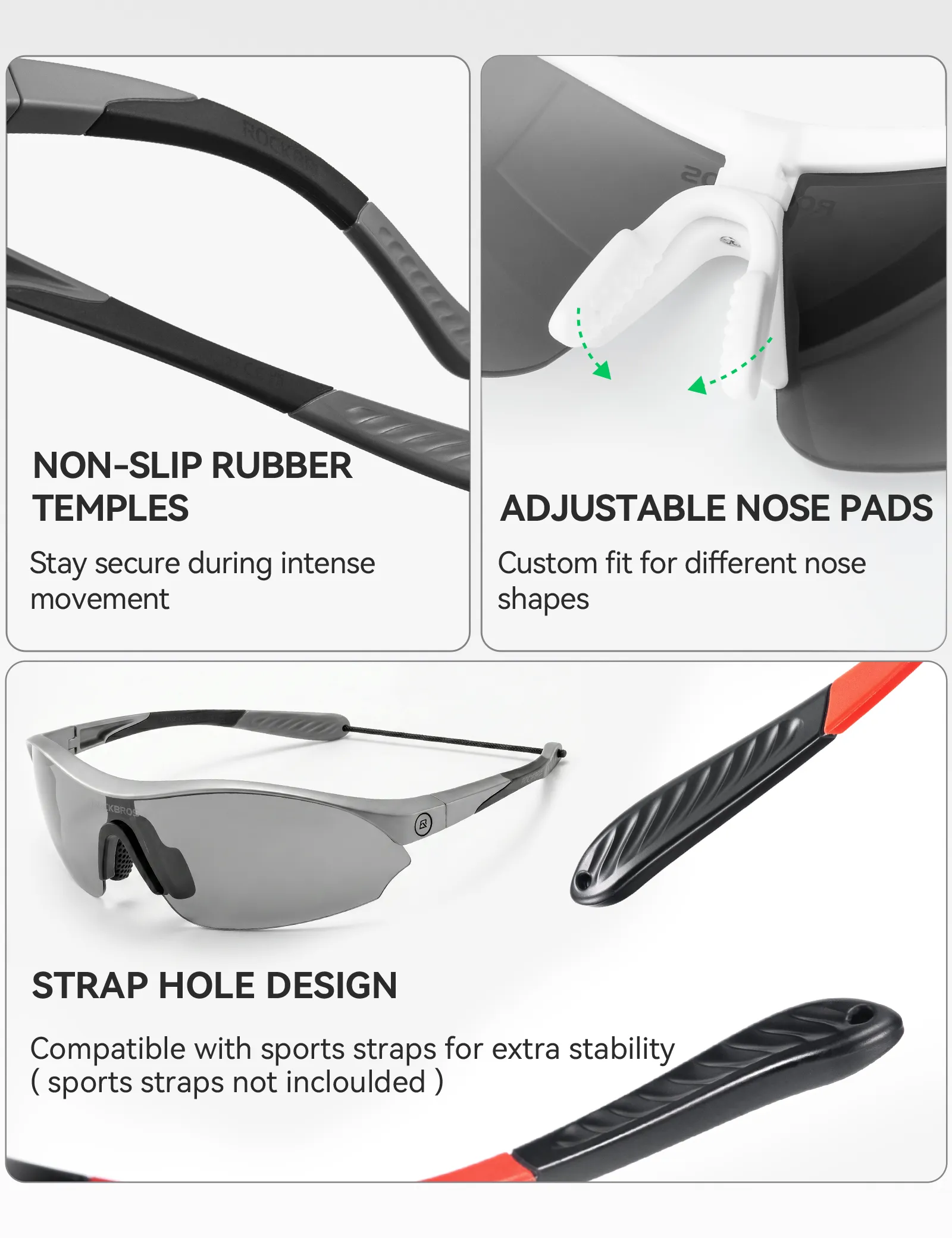 SP402 Polarized Cycling Sunglasses - Image 19