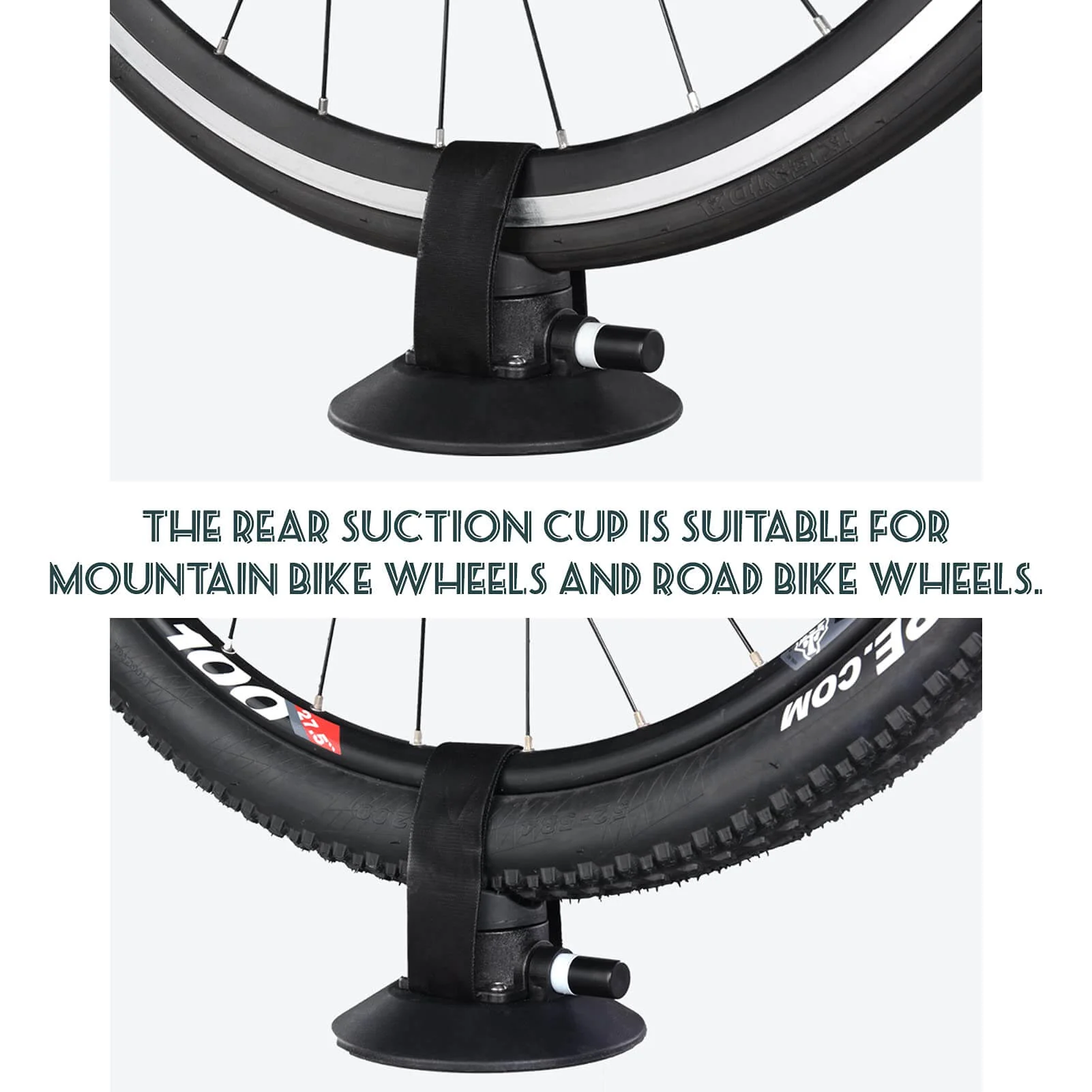 Suction Cup Bike Rack for Car Roof Quick Release Roof Mounted Carrier - Image 12