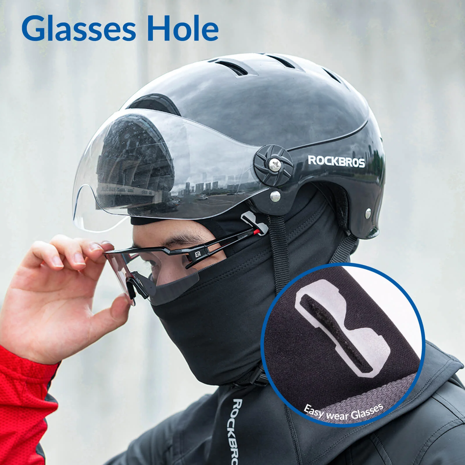 Thermal Ski Balaclava with Glasses Hole - Image 6