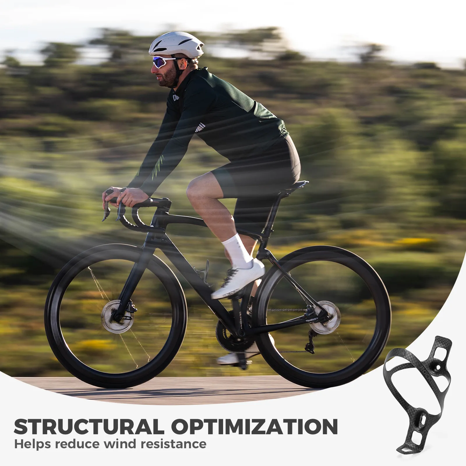 Ultralight Carbon Fiber Bottle Cage - Image 6