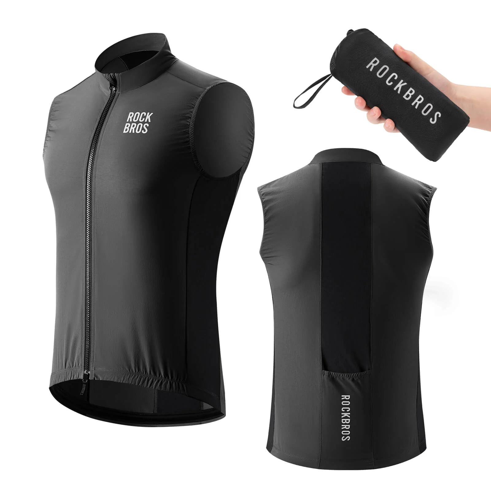 Unisex Windproof Cycling Vest - Image 4