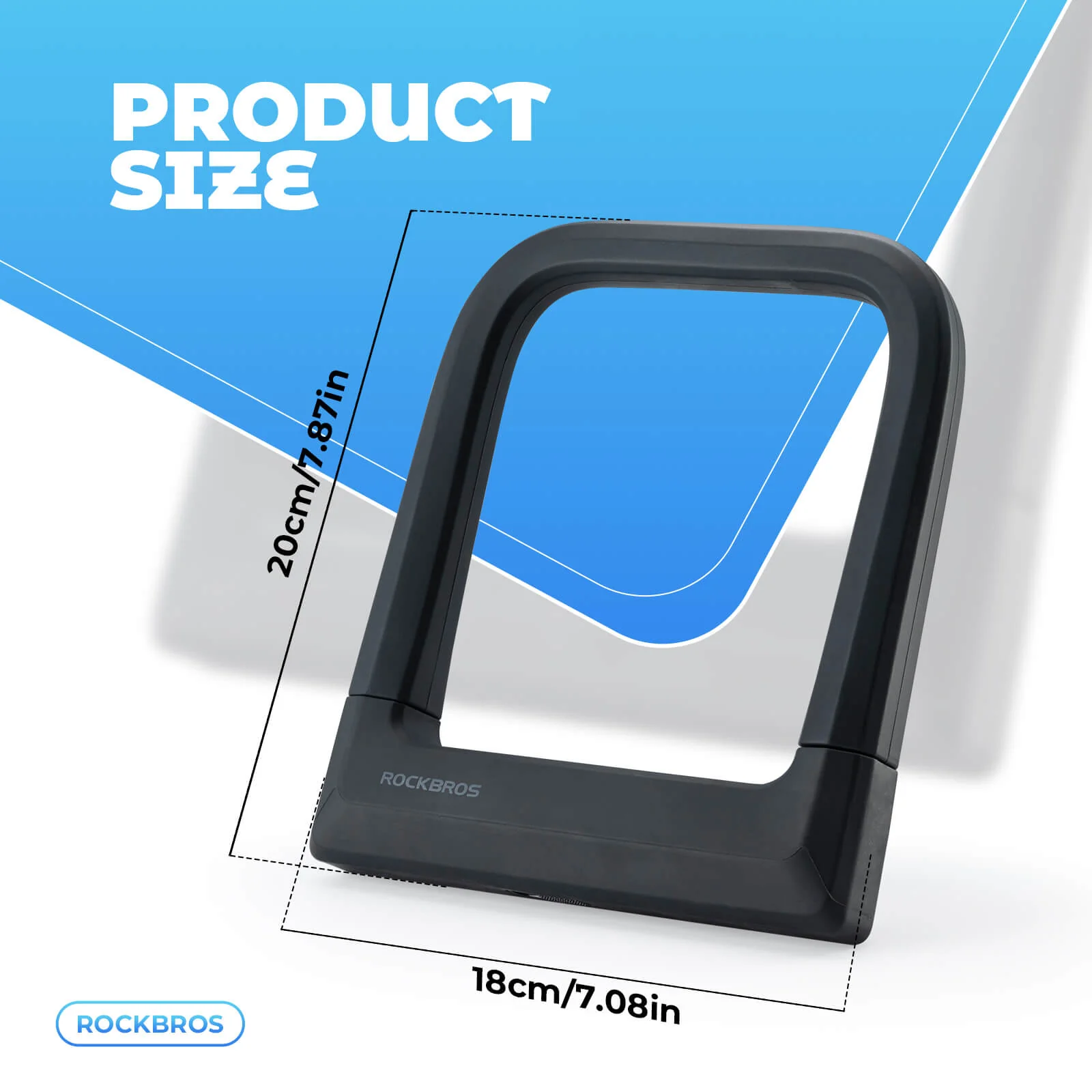 Upgraded Wide & Thick Silicone U-Lock - Image 4