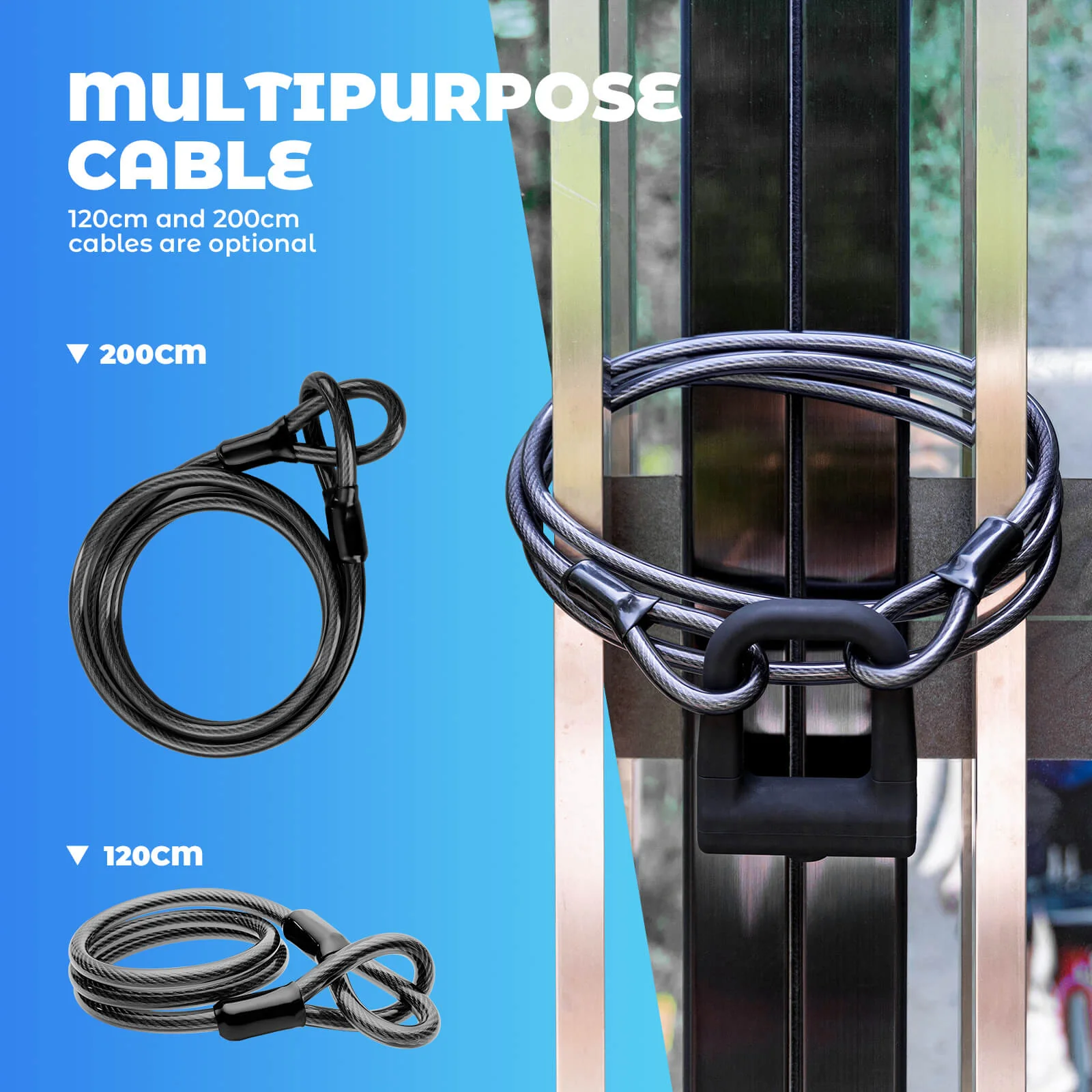 Upgraded Wide & Thick Silicone U-Lock - Image 9