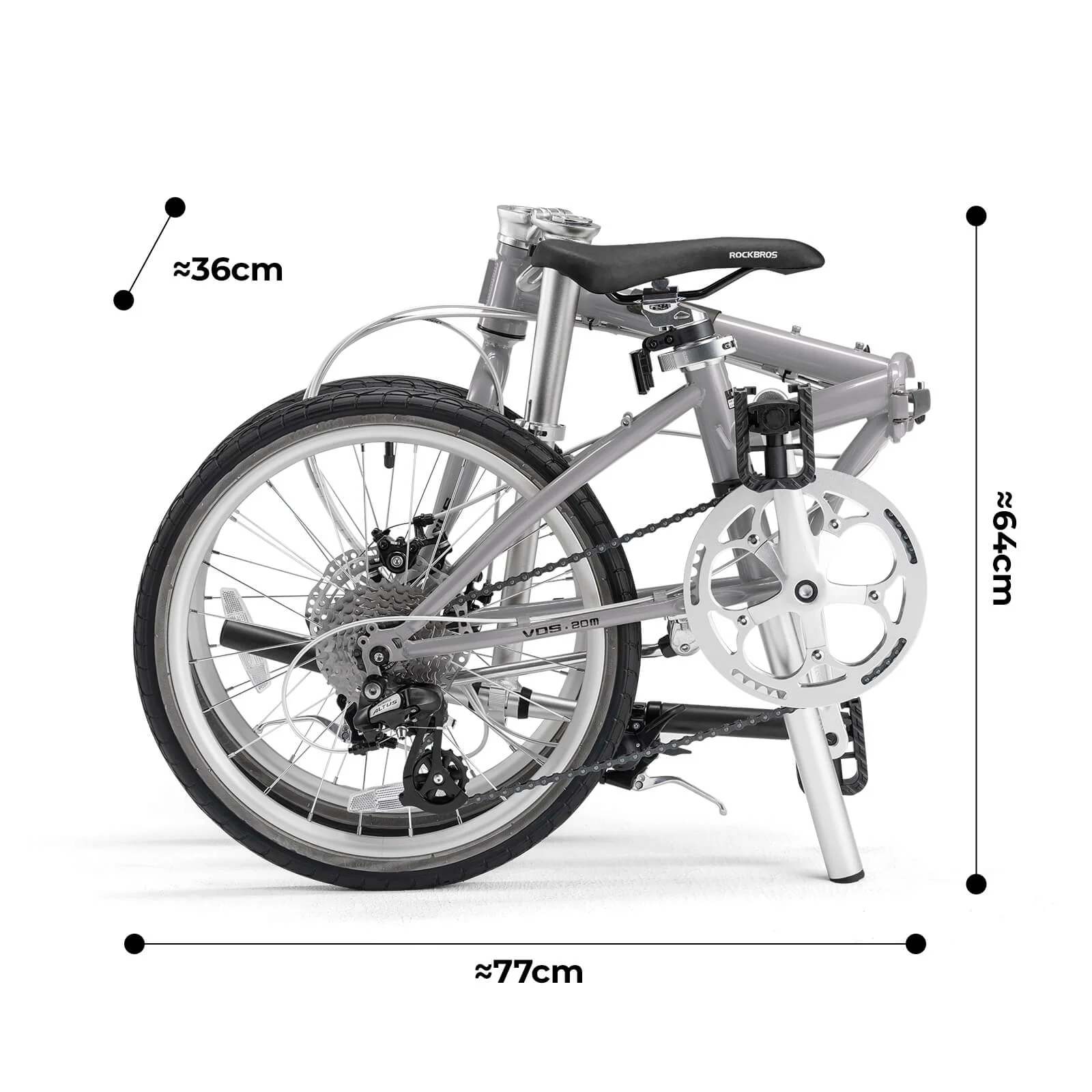 VDS 20 Inch Folding Bike - Image 15