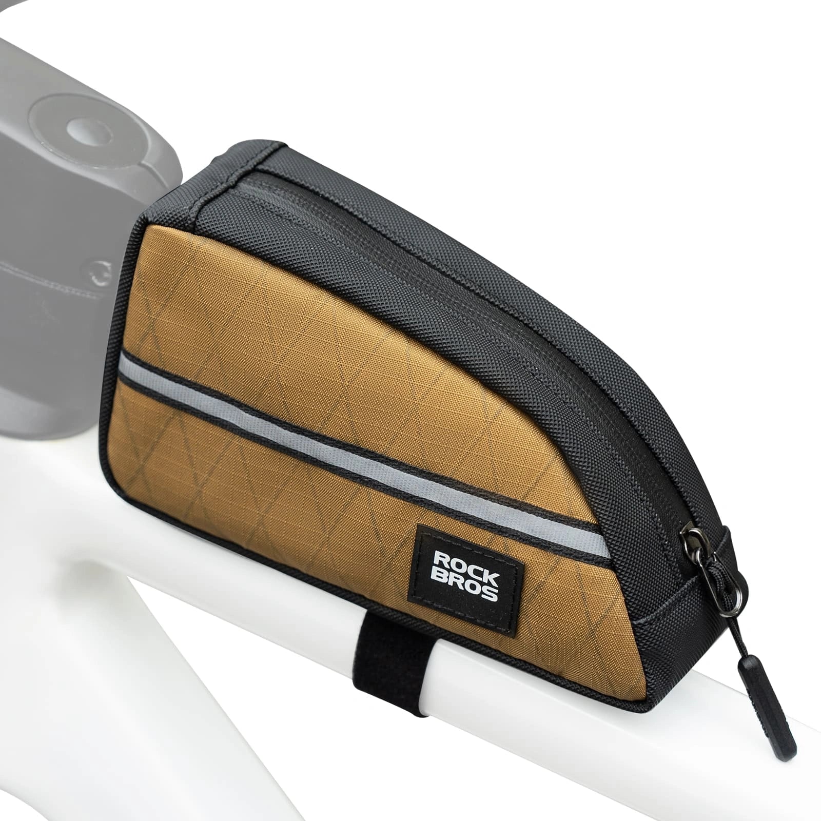 Waterproof Bike Top Tube Bag Nylon Frame 0.9L - Image 25
