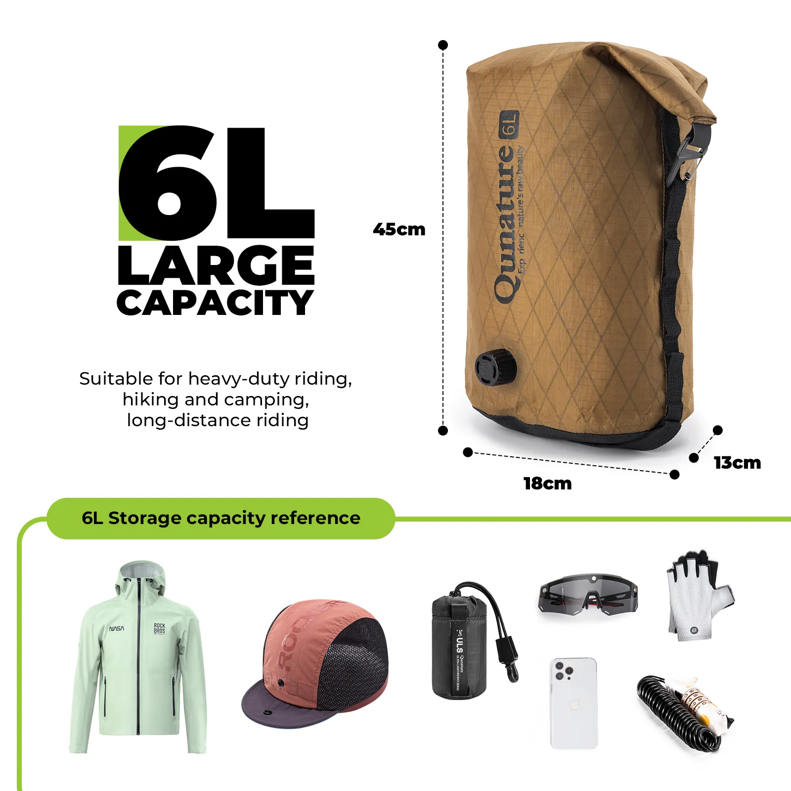 Waterproof Compression Bag for Bikepacking - Image 7