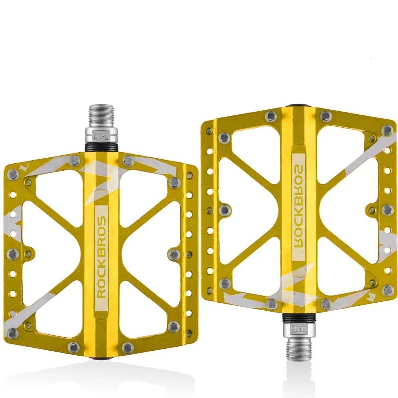 Wide Aluminum Alloy MTB Pedals - Image 3