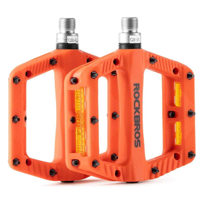 Wide Nylon Flat Bike Pedals - Image 3