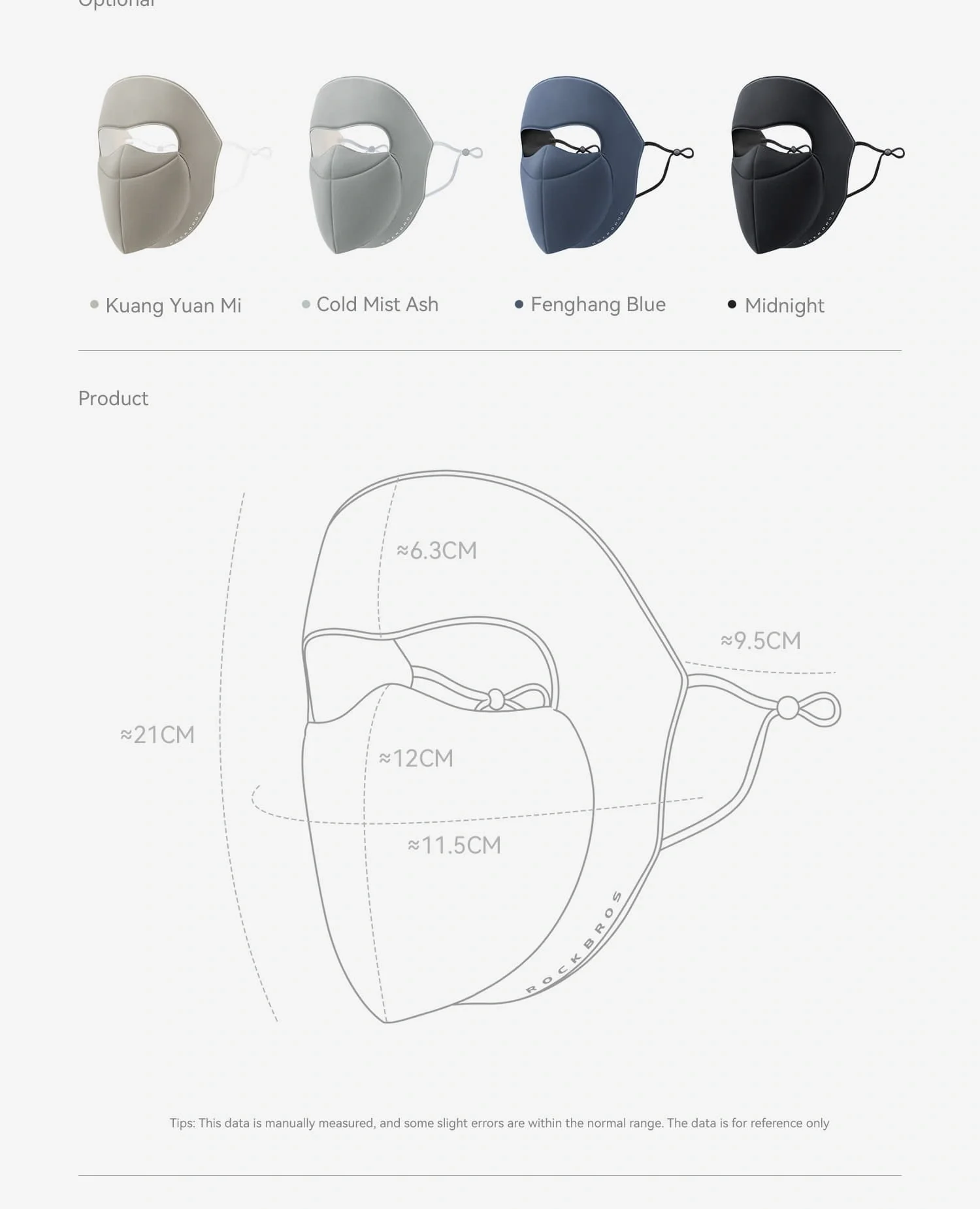 Windproof Cycling Full Face Mask - Image 14