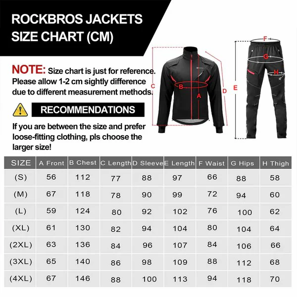 Windproof Waterproof Thermal Cycling Set - Image 7