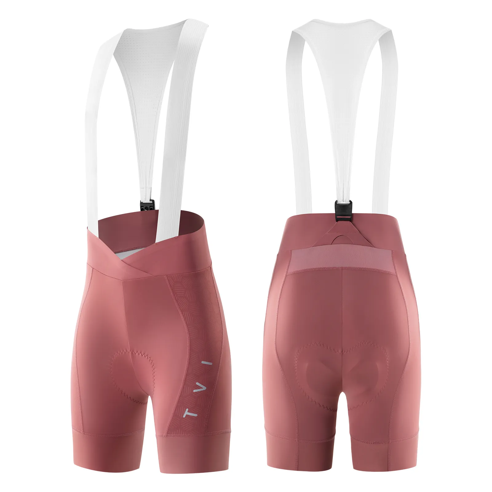 Women’s TVI Magnetic Clasp Bib Cycling Shorts - Image 3