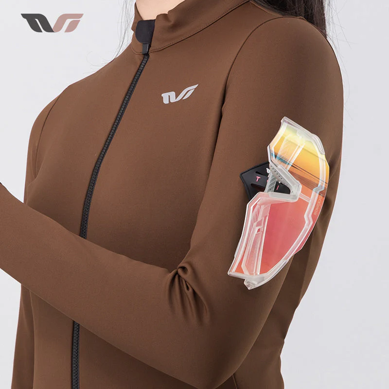 Women's Fleece Cycling Jersey Lightweight - Image 10