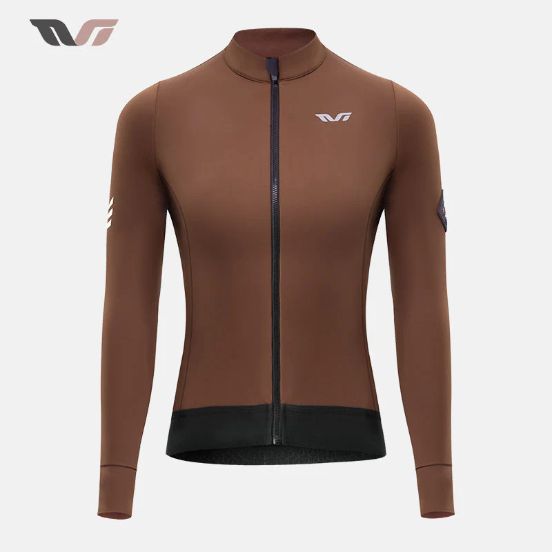 Women's Fleece Cycling Jersey Lightweight - Image 3