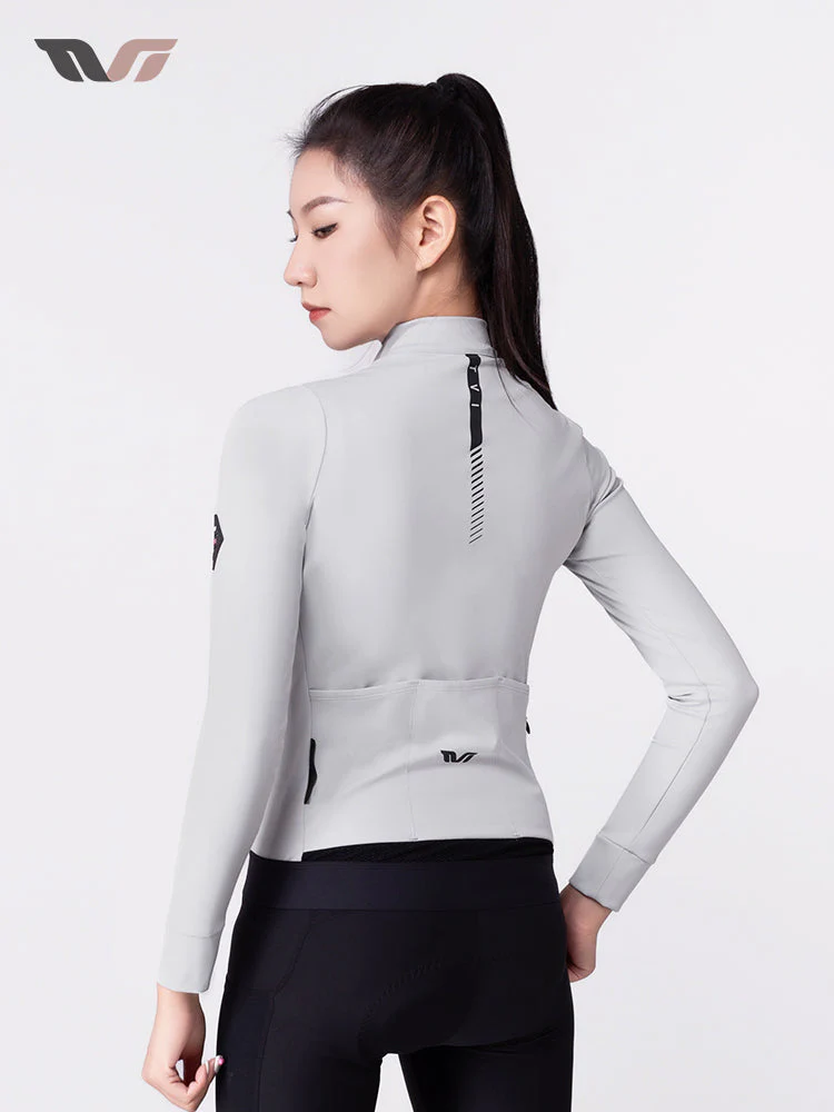 Women's Fleece Cycling Jersey Lightweight - Image 7