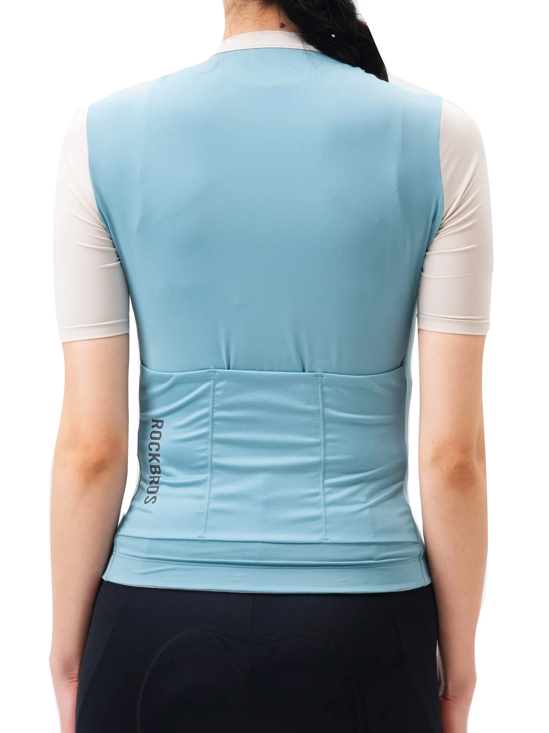 Women's Morandi Color Short-Sleeve Cycling Jersey - Image 7